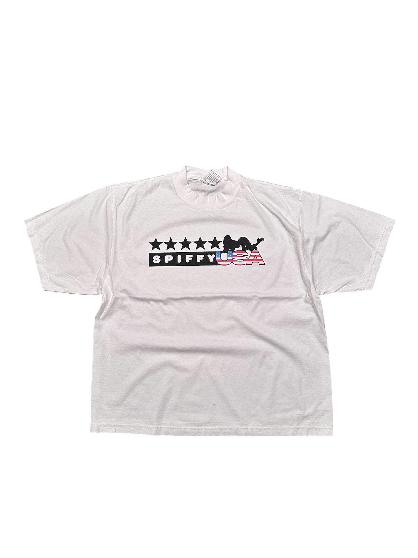 spiffyUSA drop shoulder oversized tee