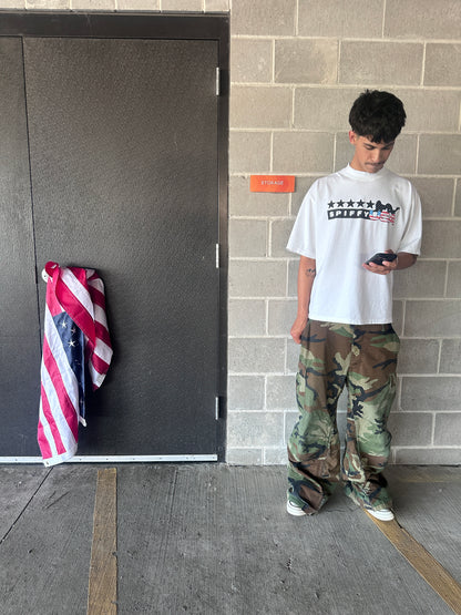 spiffyUSA drop shoulder oversized tee